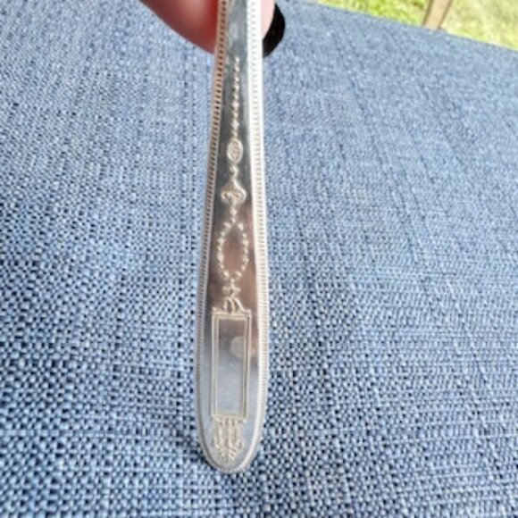 Vintage Community Plate Silverplate Serving Fork & Pierced Round Server - Picture 8 of 13